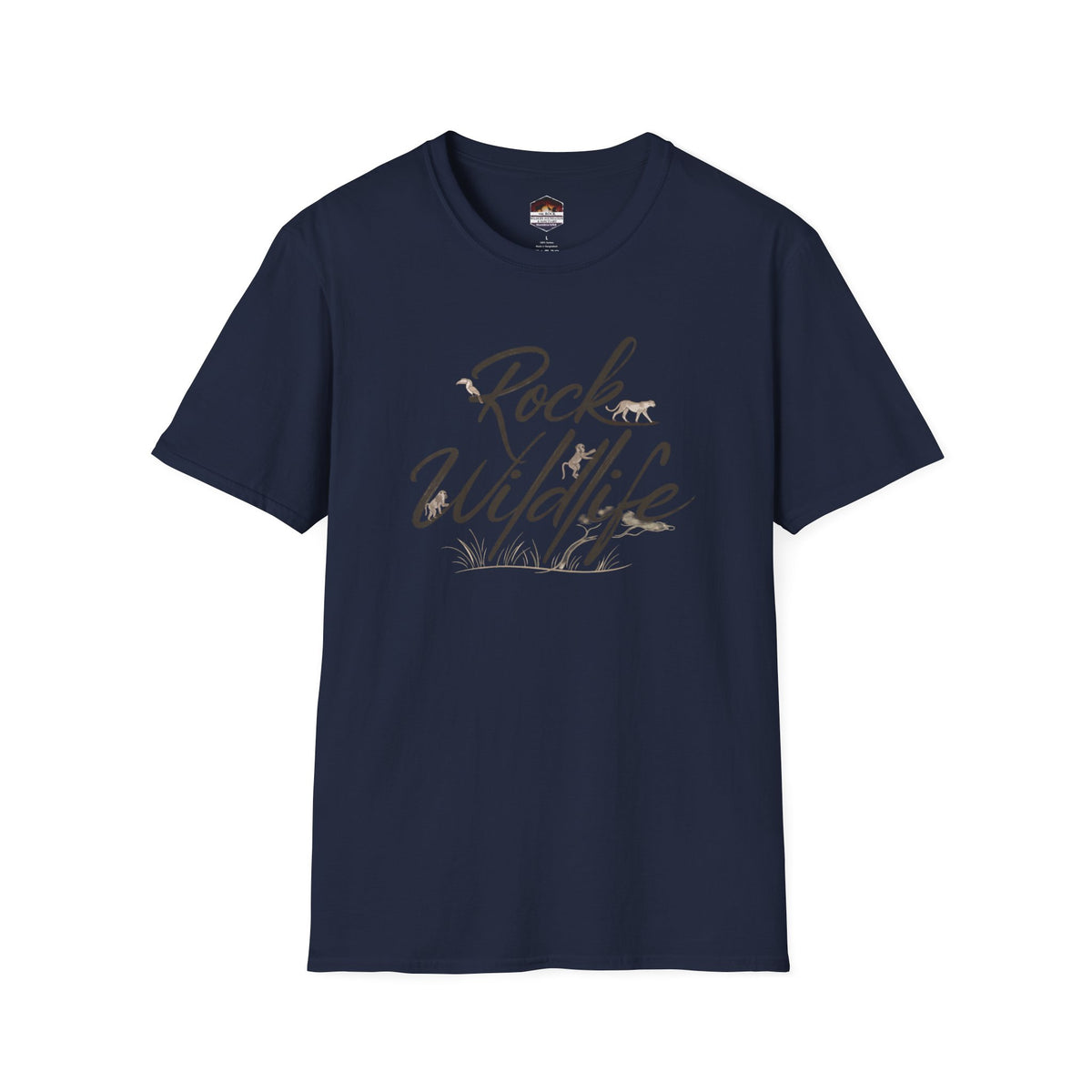 Rock Wildlife T-Shirt — Nature-Inspired Graphic Tee