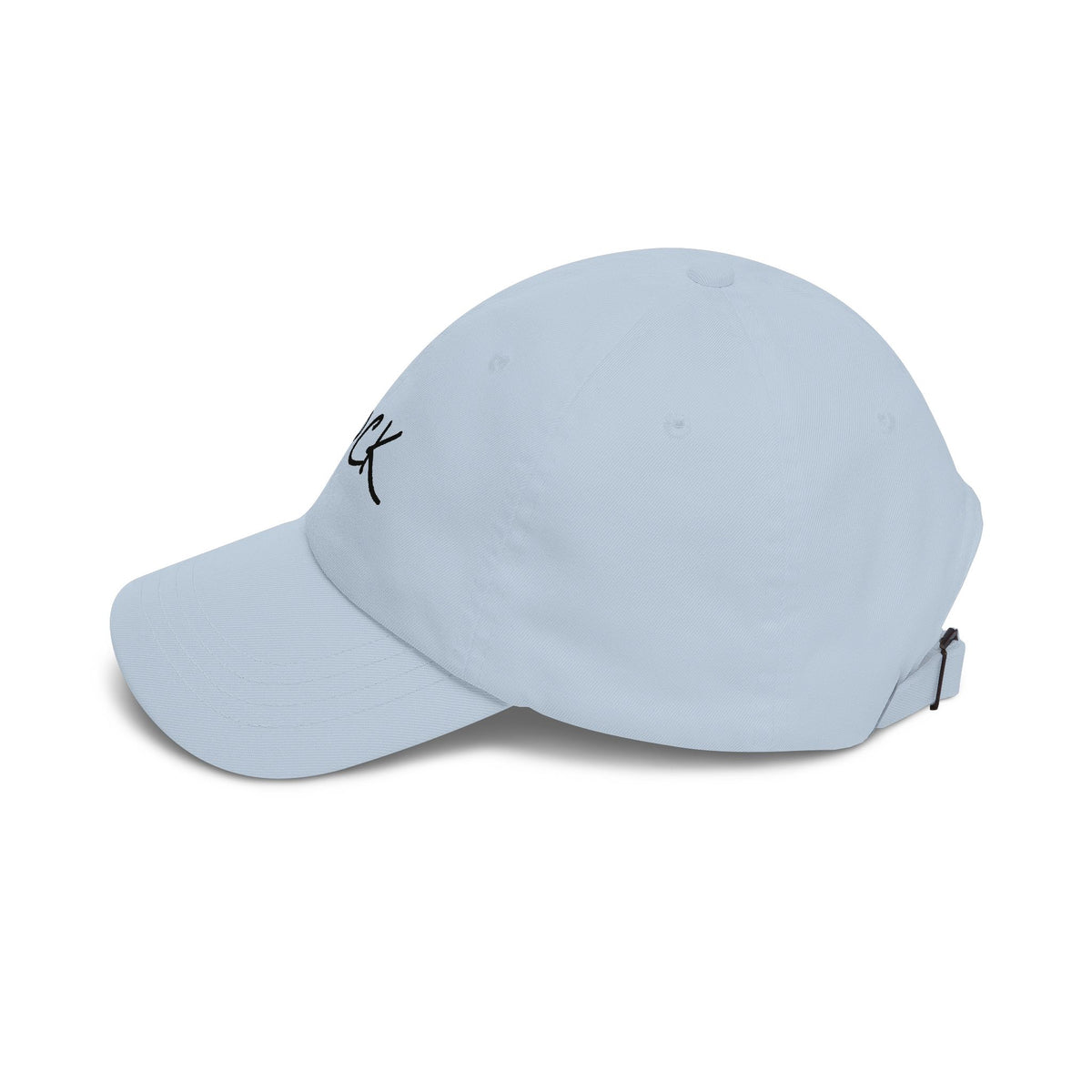 Rock Script Dad Cap — Casual Embroidered Baseball Hat