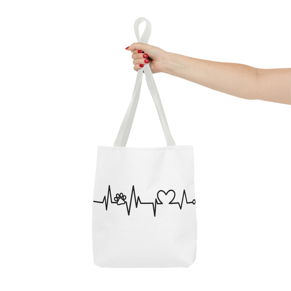 Animal ECG Tote Bag
