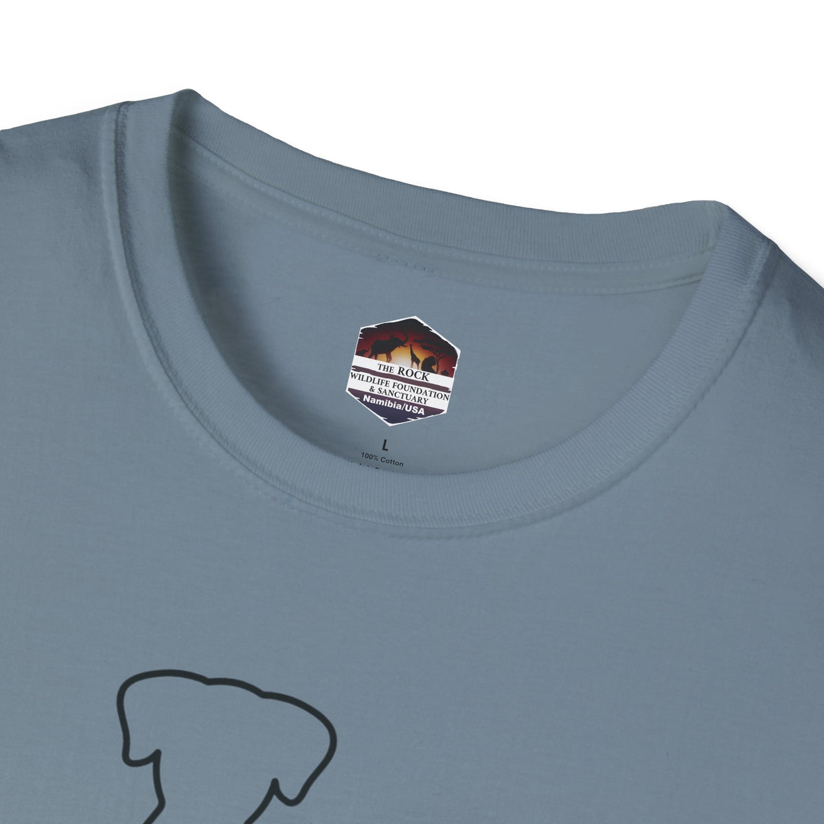 Dog and Cat Line Art T‑Shirt — Minimal Pet Silhouette Tee