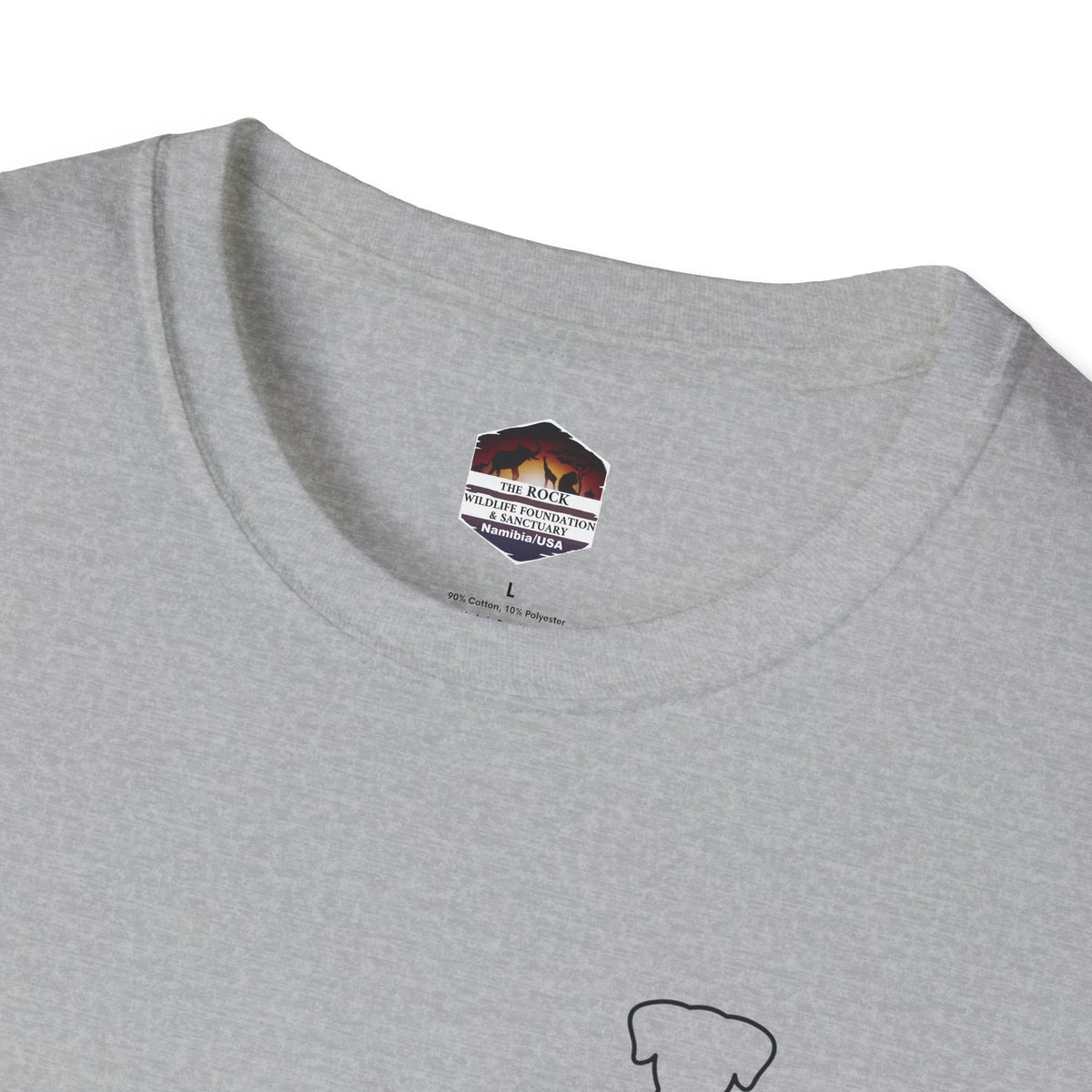 Dog and Cat Outline Tee — Minimal Pet Silhouette T-Shirt
