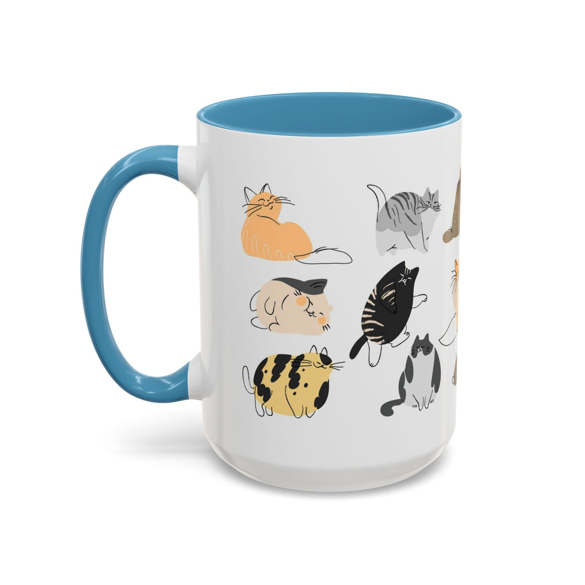 Rock Wildlife Accent Mug — 11/15oz Coffee Cup with Nature Design