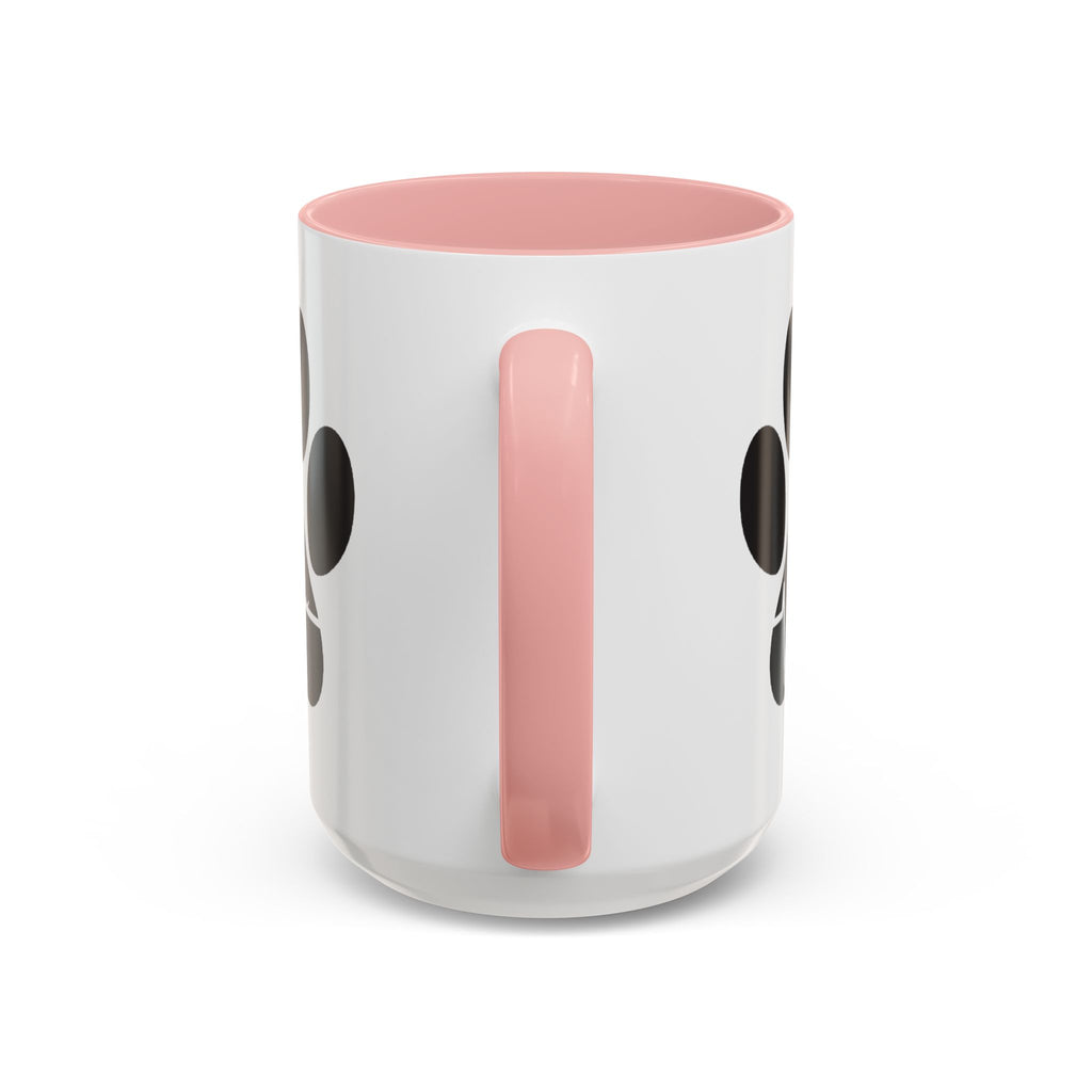 Cat Paw Heartbeat Coffee Mug — Pet Lover Accent Mug (11/15oz)