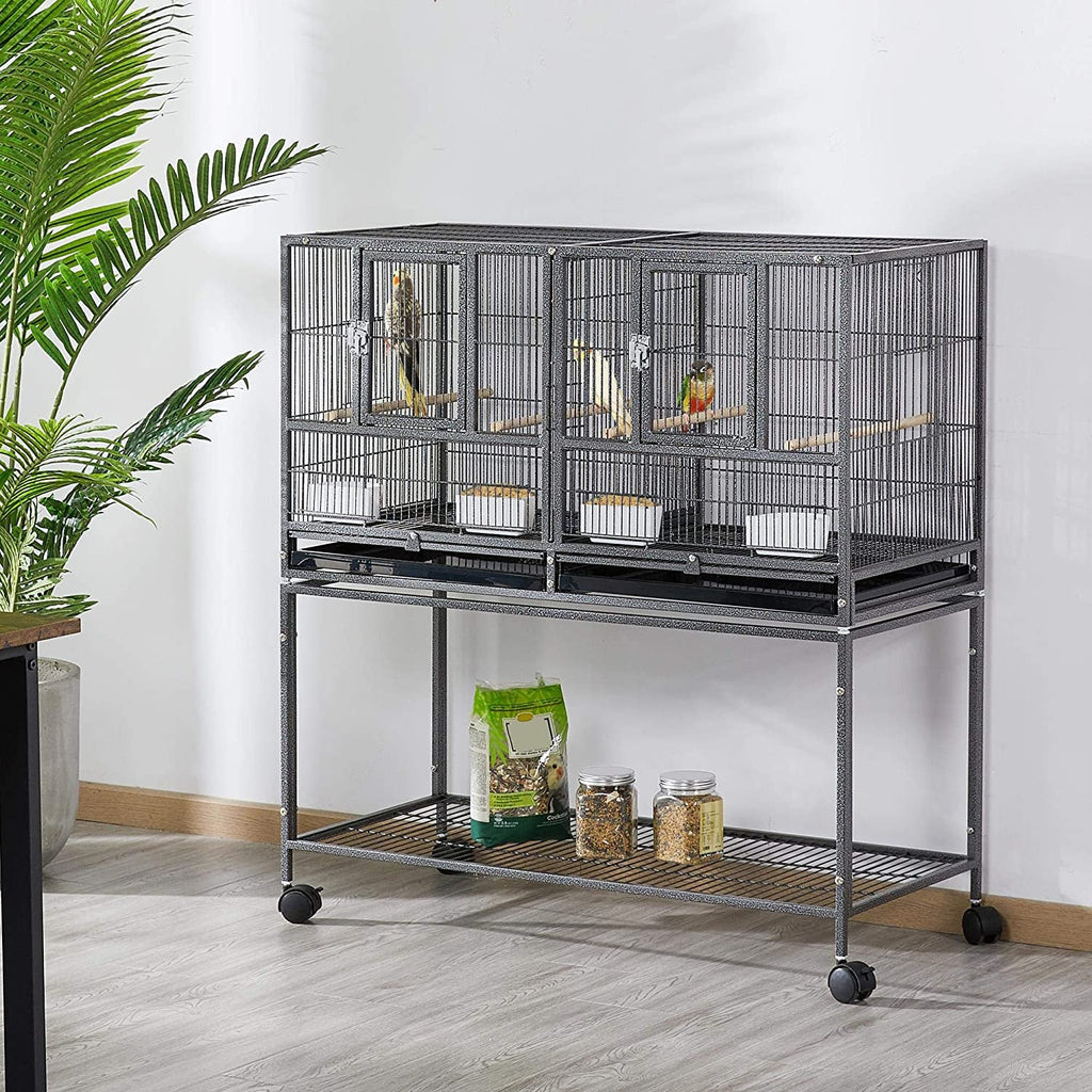 41.5" Stackable Divided Breeder for Bird