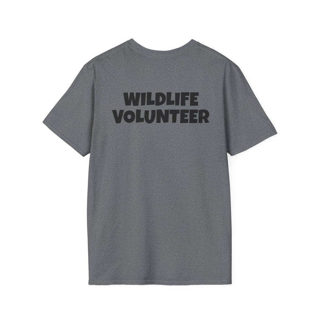 Wildlife Volunteer T-Shirt — Nature Rescue Pocket Logo Tee