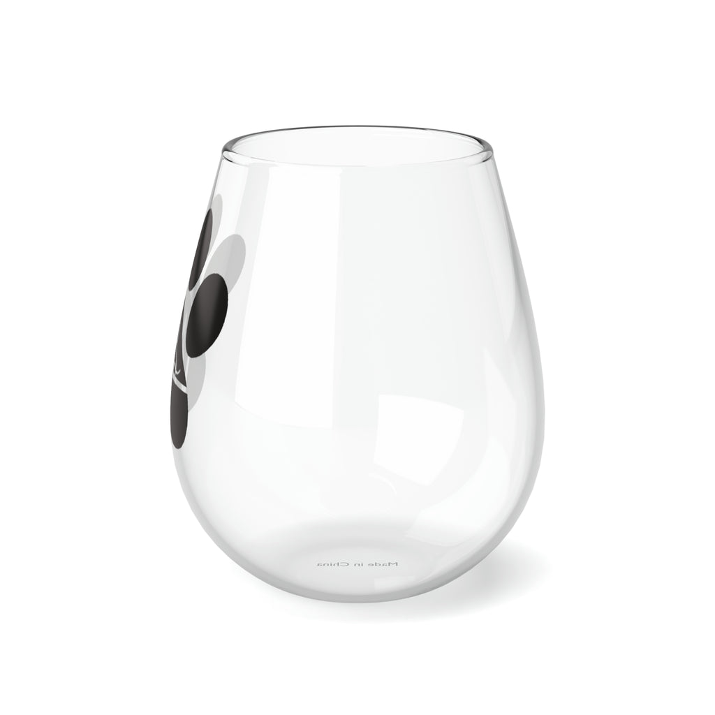 Dog Wine Glass