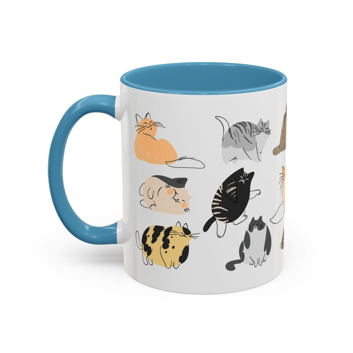 Rock Wildlife Accent Mug — 11/15oz Coffee Cup with Nature Design