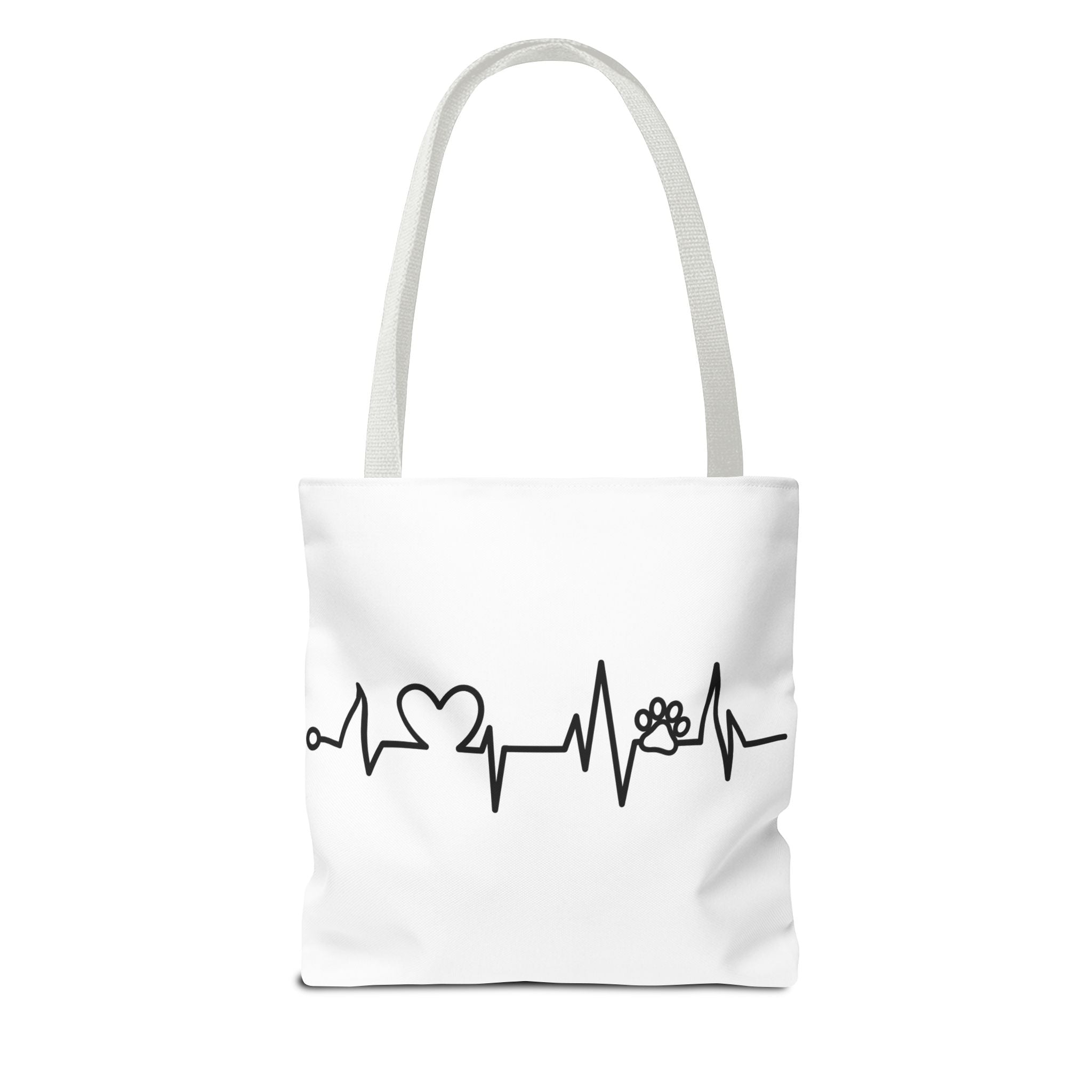 Animal ECG Tote Bag