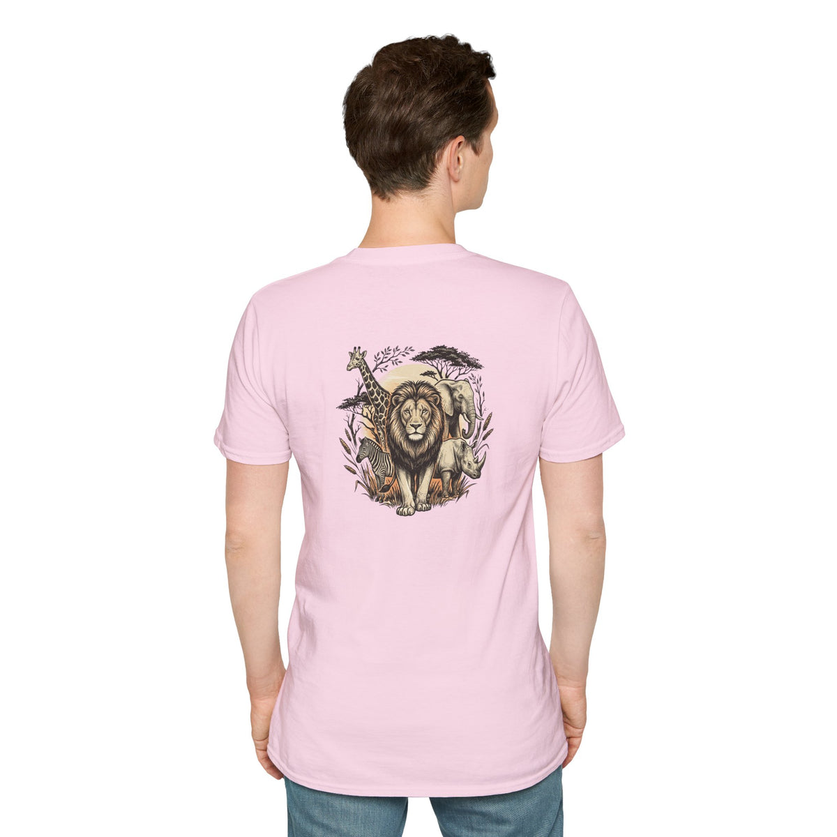 Wildlife Logo T-Shirt — African-Inspired Graphic Tee