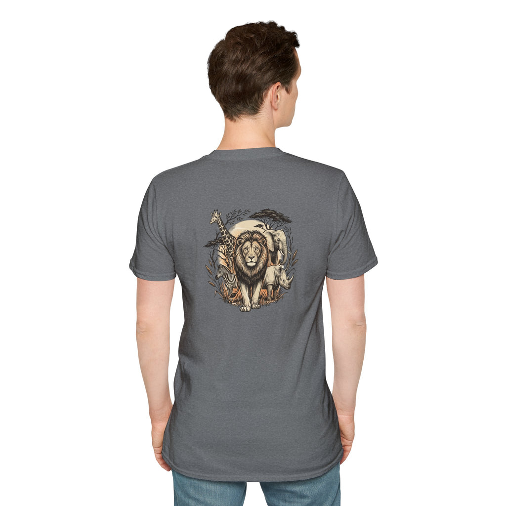 Wildlife Logo T-Shirt — African-Inspired Graphic Tee