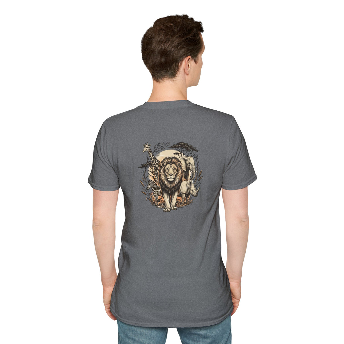 Wildlife Logo T-Shirt — African-Inspired Graphic Tee