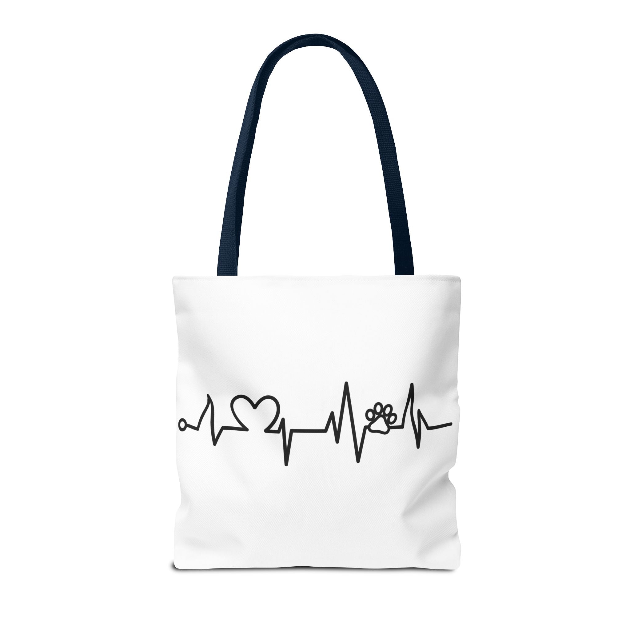 Animal ECG Tote Bag