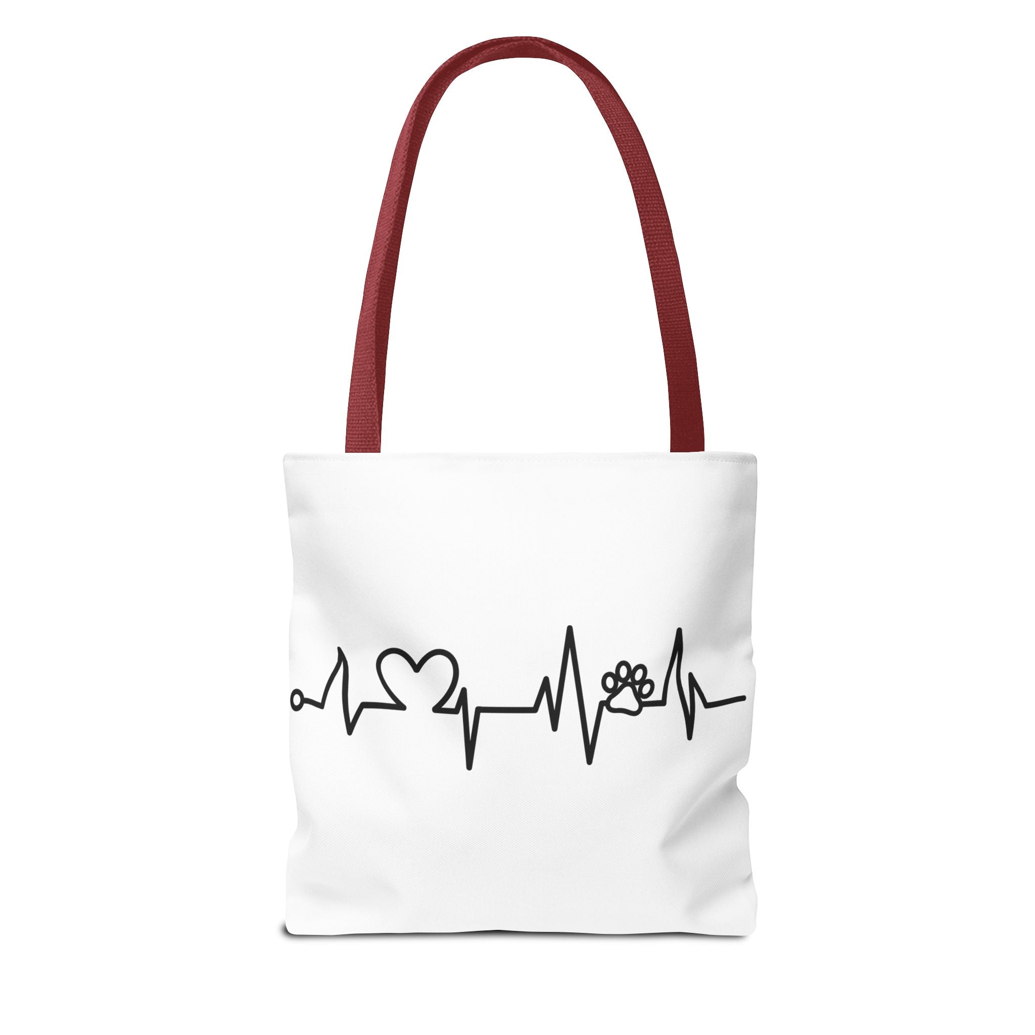 Animal ECG Tote Bag