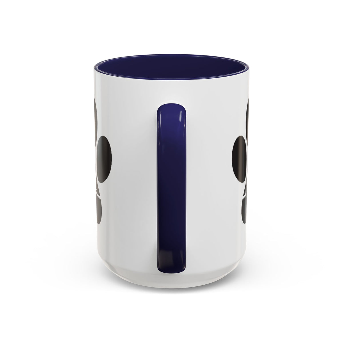 Dog Paw Heartbeat Coffee Mug — Pet Lover Accent Mug (11/15oz)