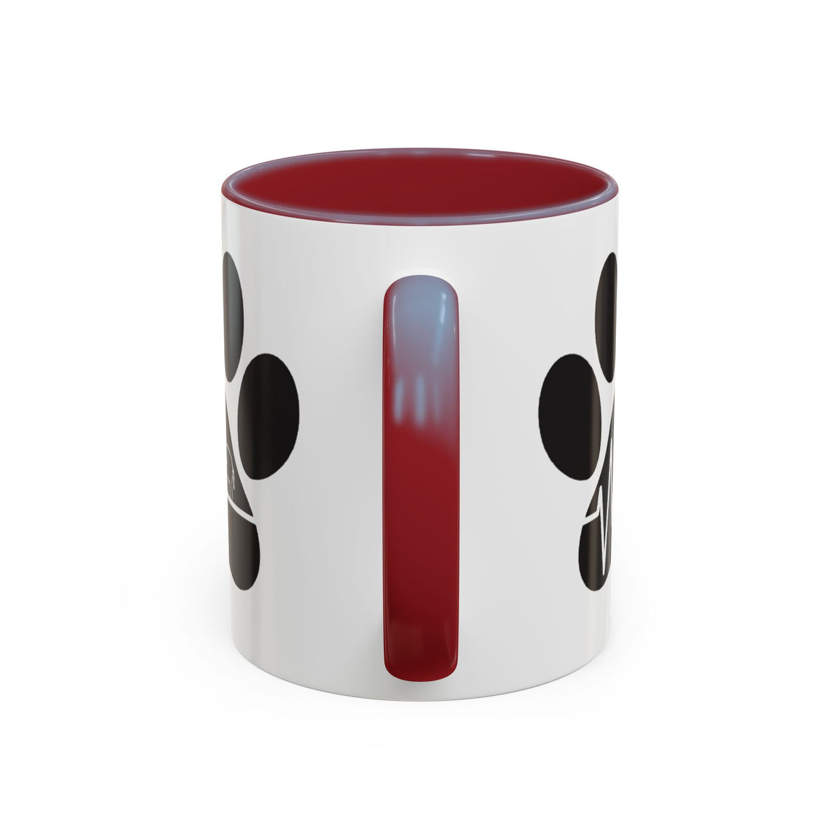 Elephant Paw Coffee Mug — Animal Rescue Heartbeat Accent Mug
