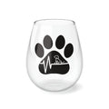 Dog Wine Glass