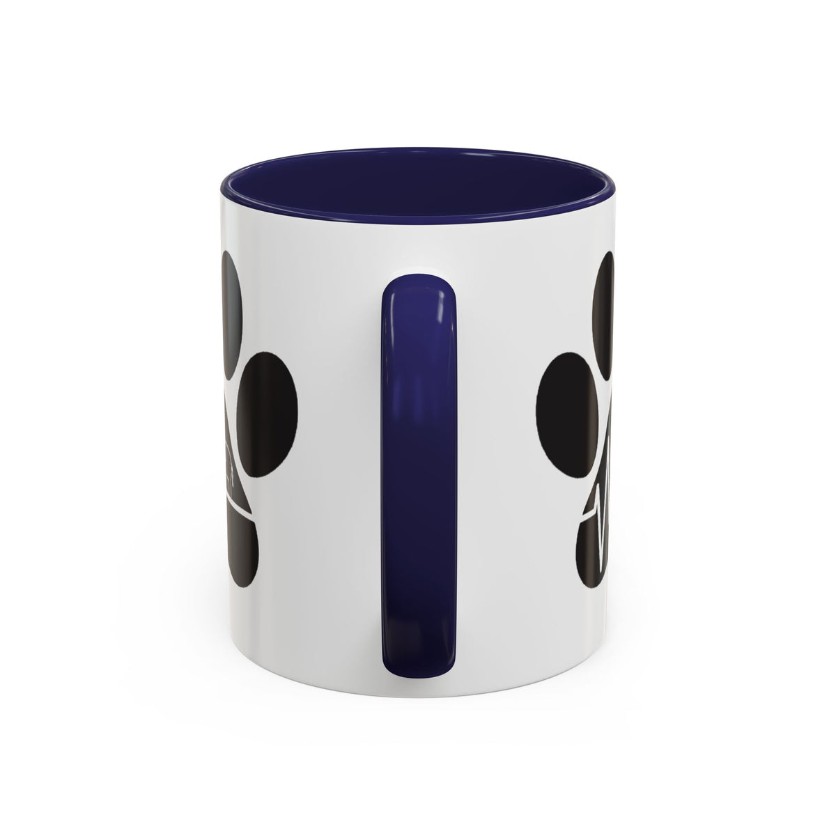 Elephant Paw Coffee Mug — Animal Rescue Heartbeat Accent Mug