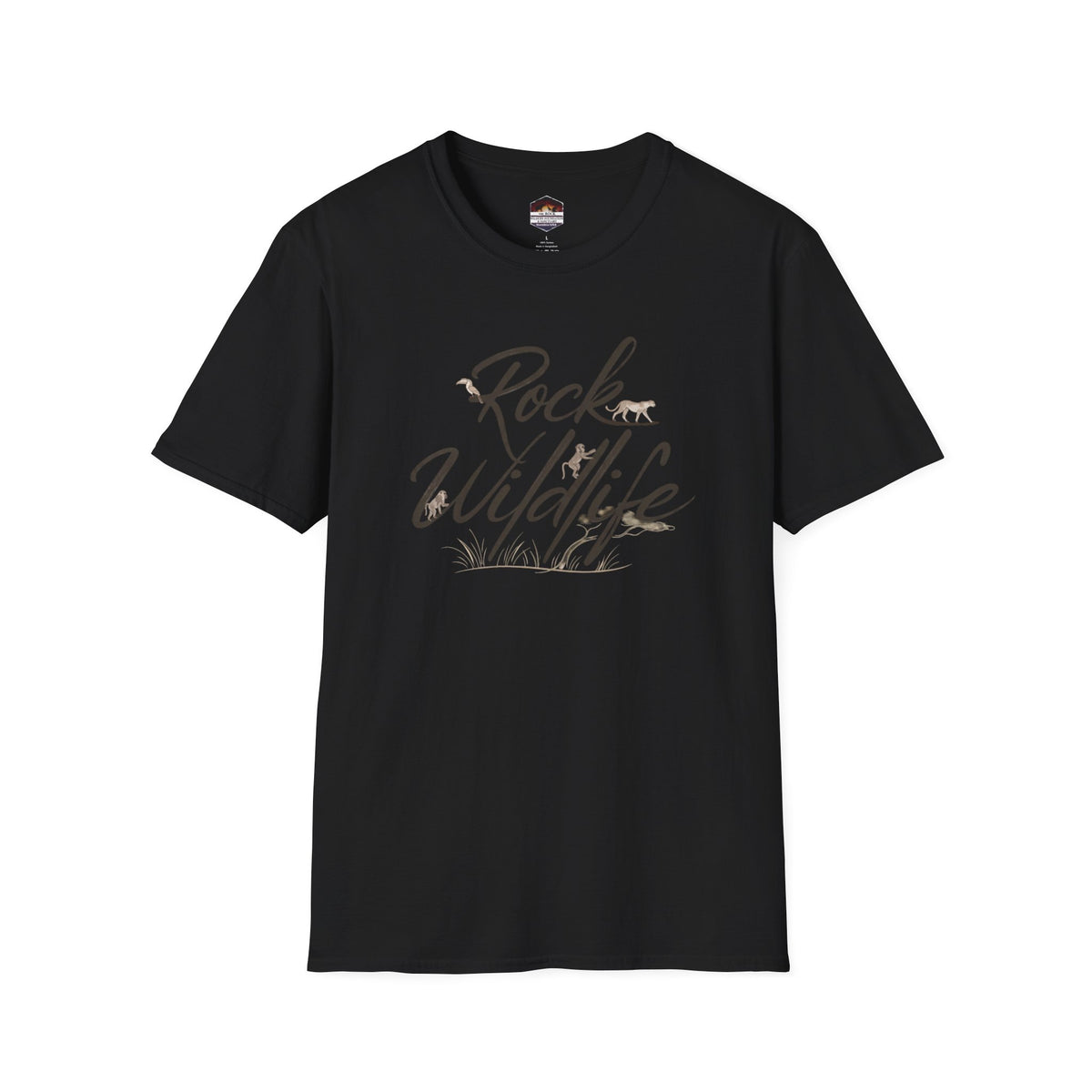 Rock Wildlife T-Shirt — Nature-Inspired Graphic Tee
