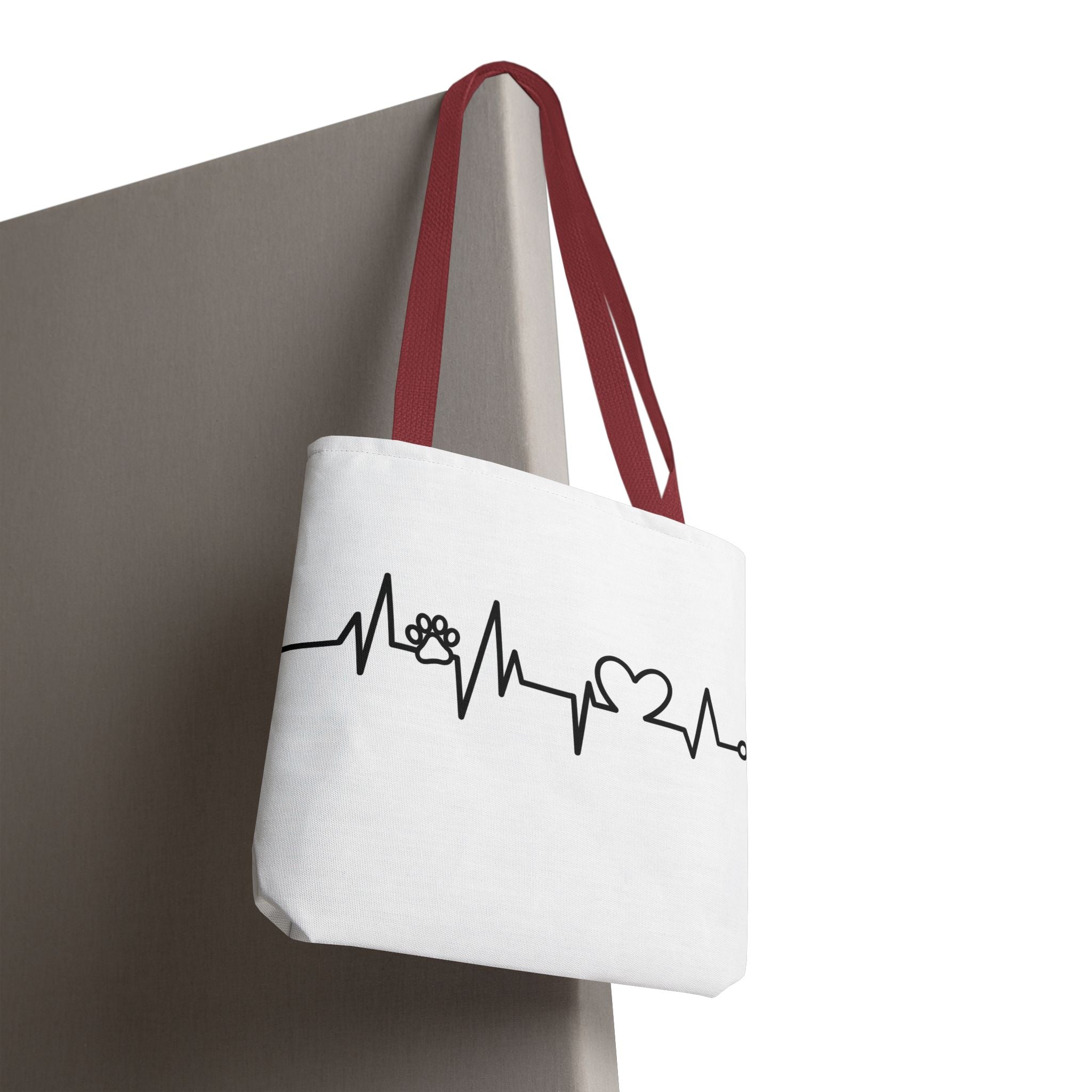Animal ECG Tote Bag