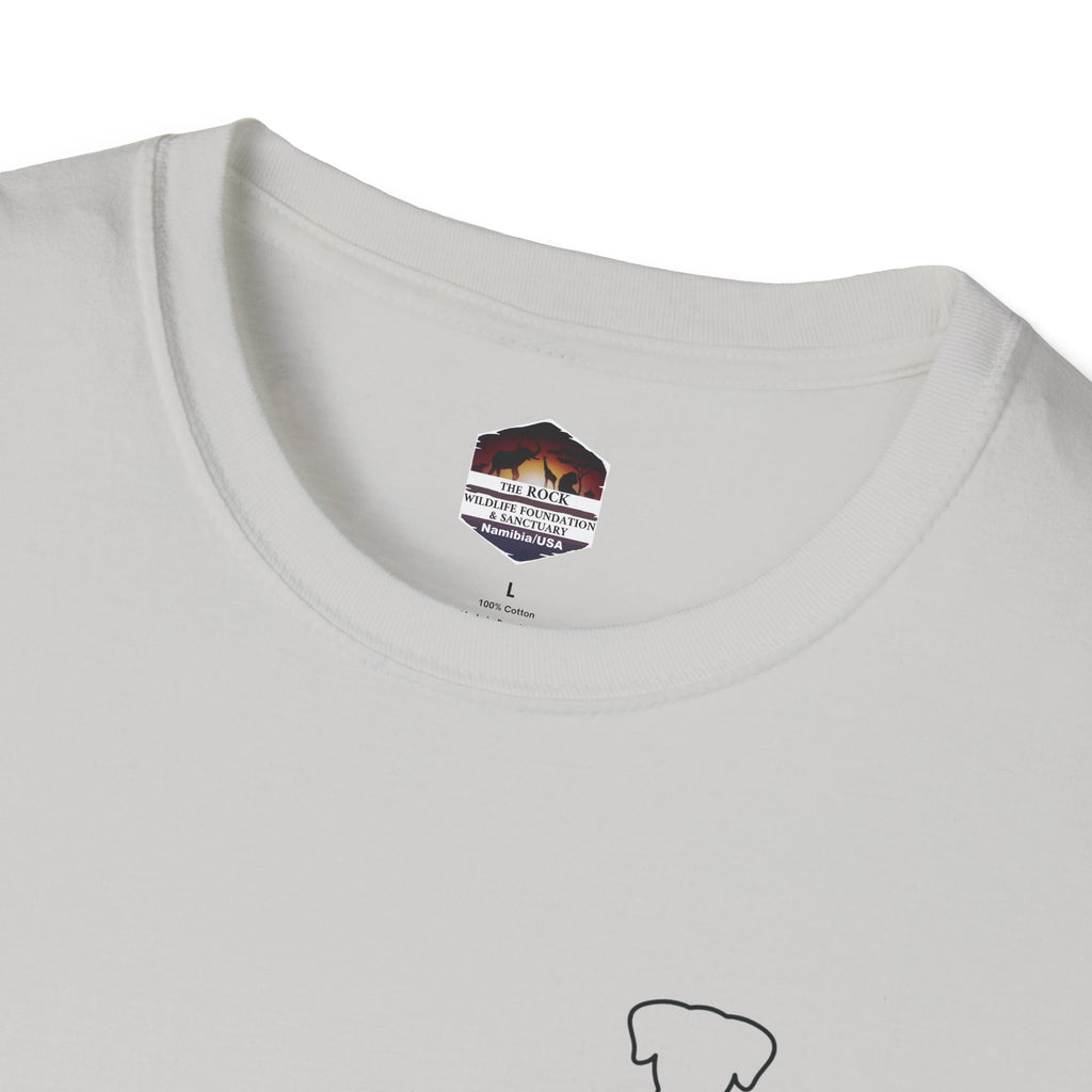 Dog and Cat Outline Tee — Minimal Pet Silhouette T-Shirt