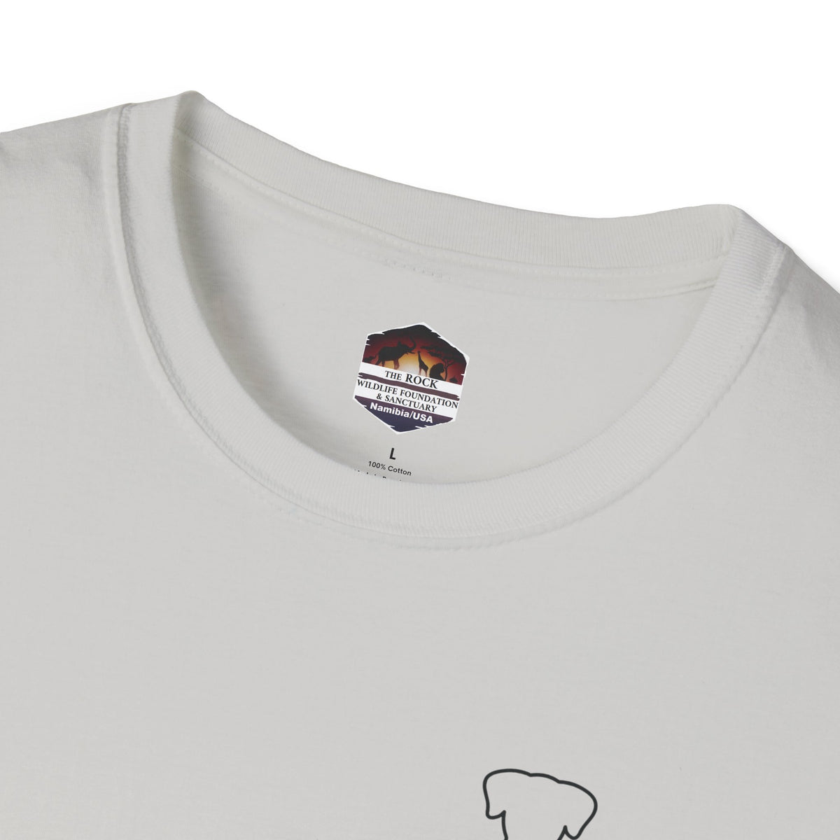 Dog and Cat Outline Tee — Minimal Pet Silhouette T-Shirt