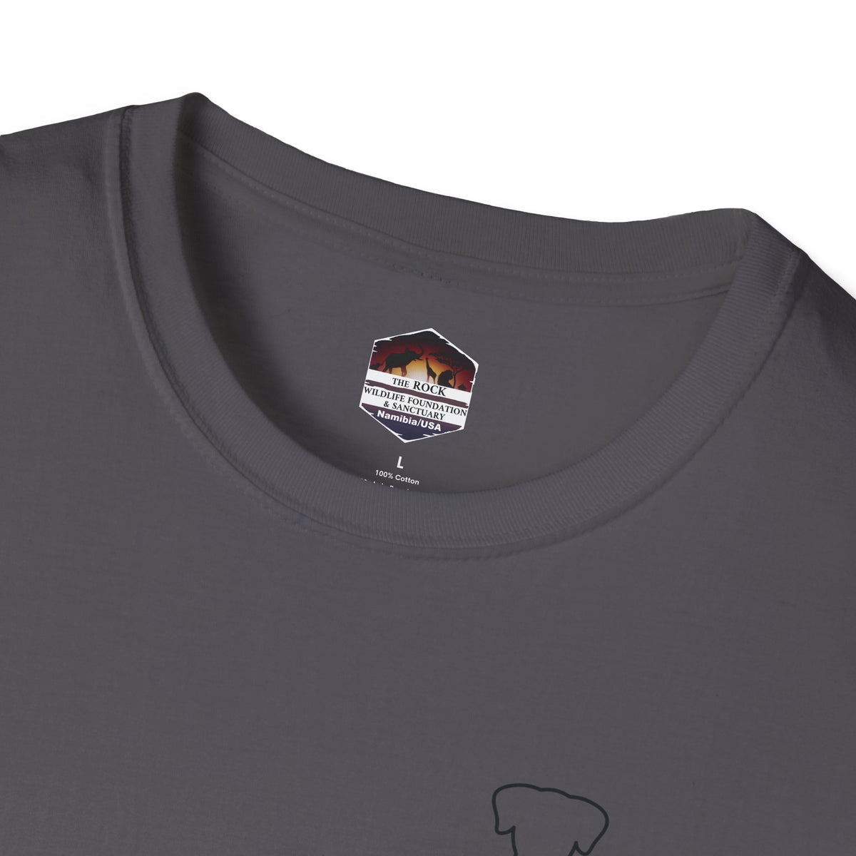 Dog and Cat Outline Tee — Minimal Pet Silhouette T-Shirt