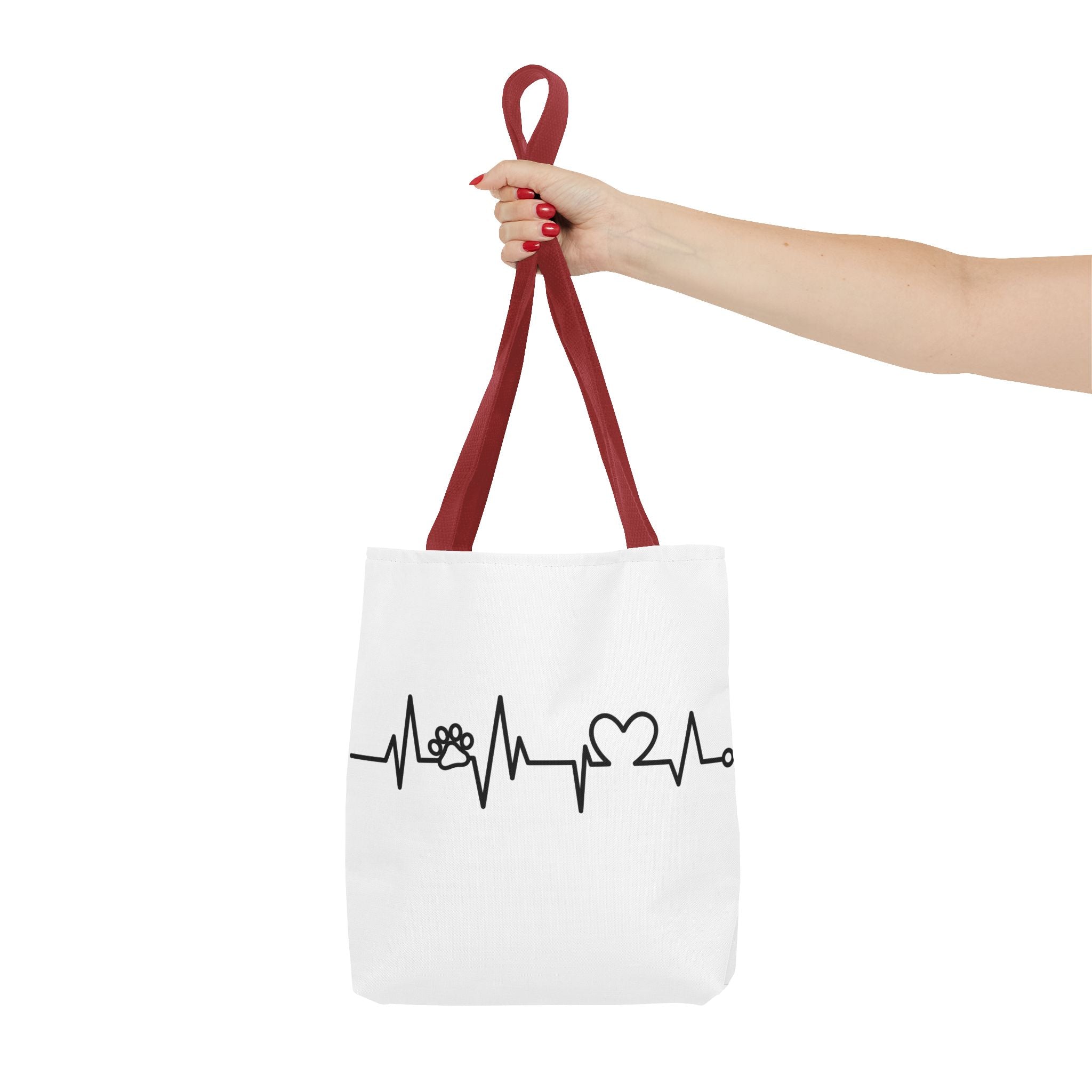 Animal ECG Tote Bag