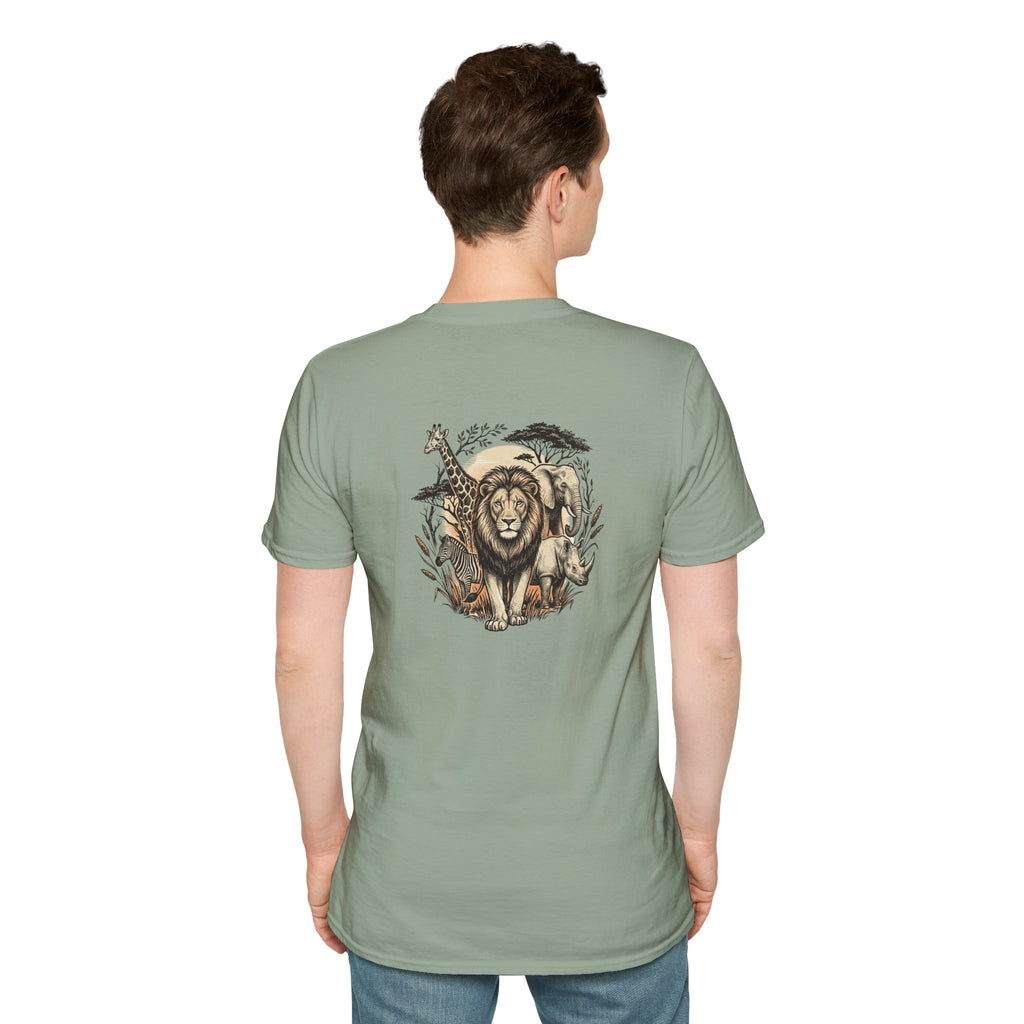 Wildlife Logo T-Shirt — African-Inspired Graphic Tee