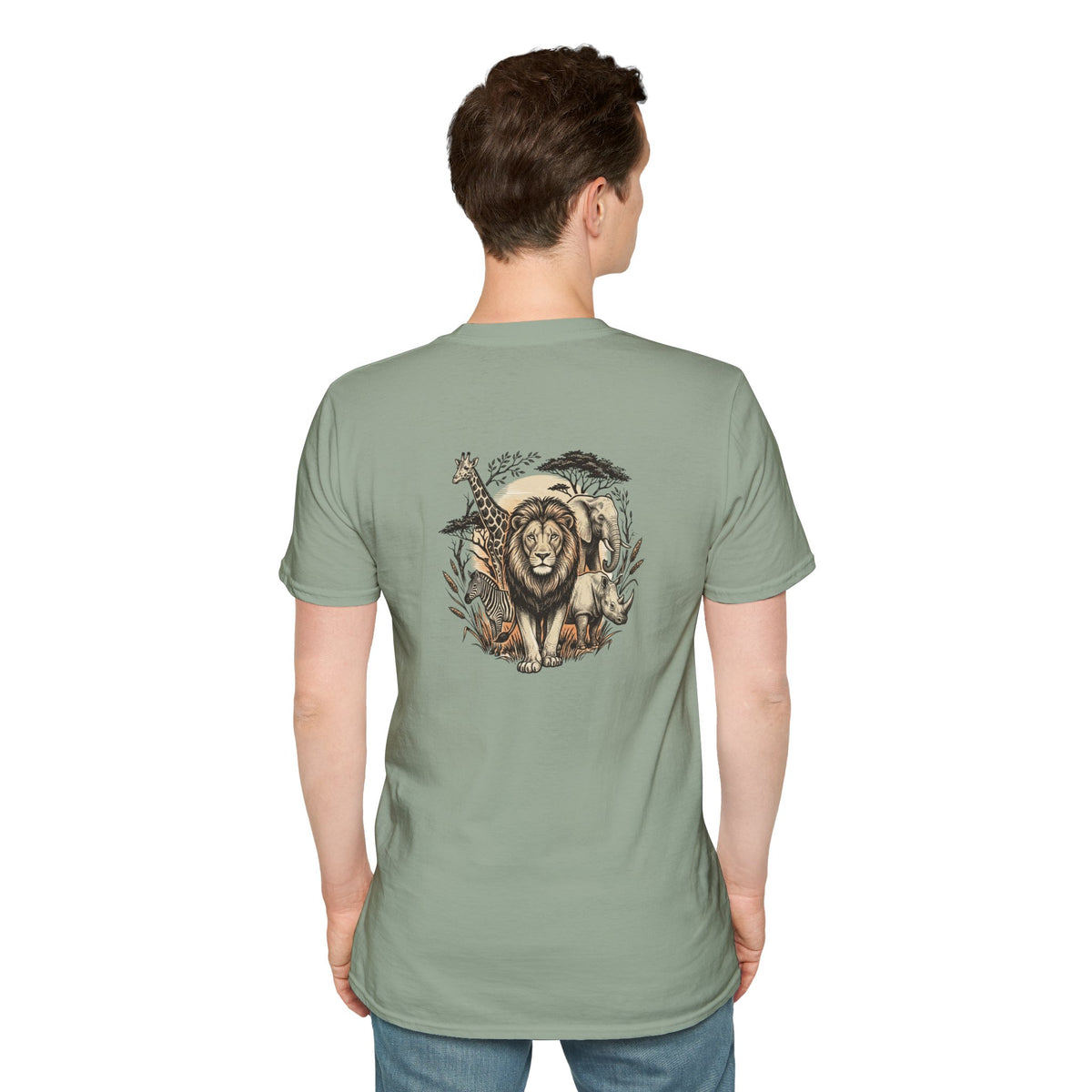 Wildlife Logo T-Shirt — African-Inspired Graphic Tee
