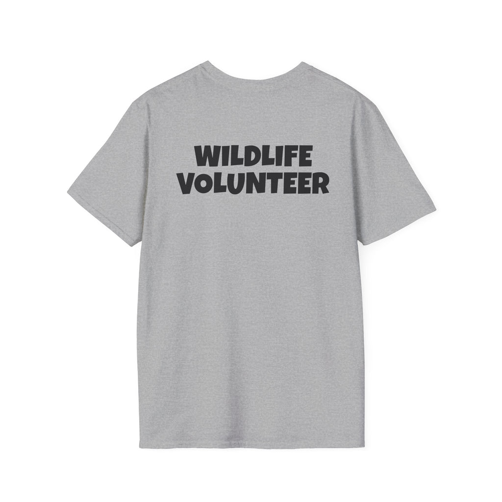 Wildlife Volunteer T-Shirt — Nature Rescue Pocket Logo Tee