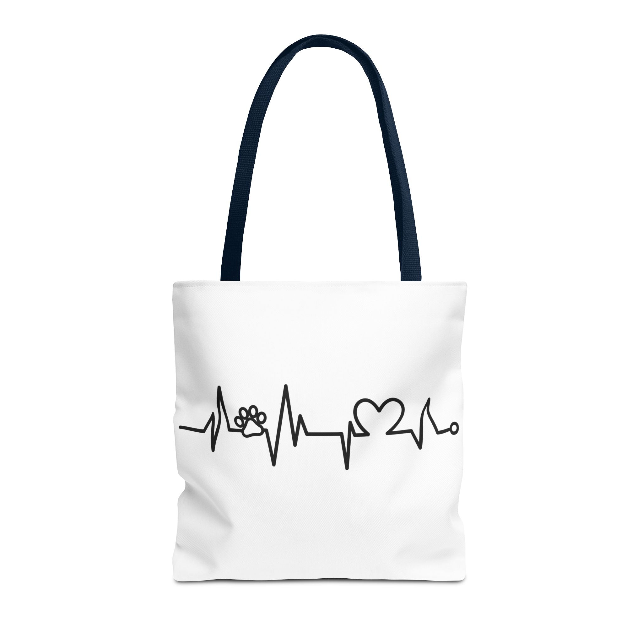 Animal ECG Tote Bag