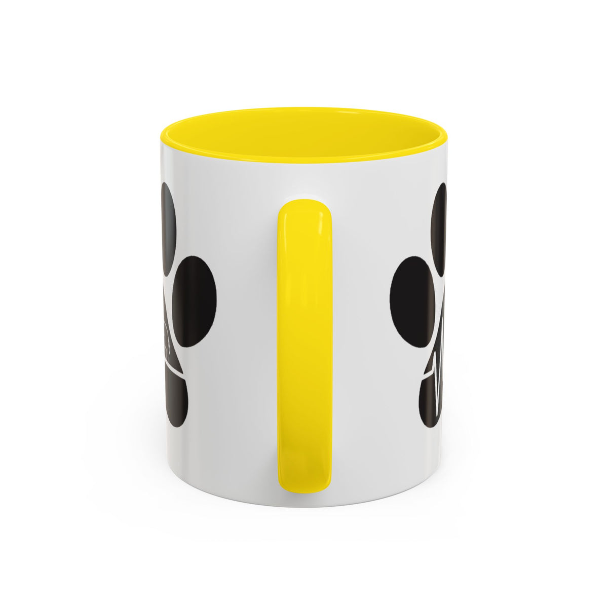 Elephant Paw Coffee Mug — Animal Rescue Heartbeat Accent Mug