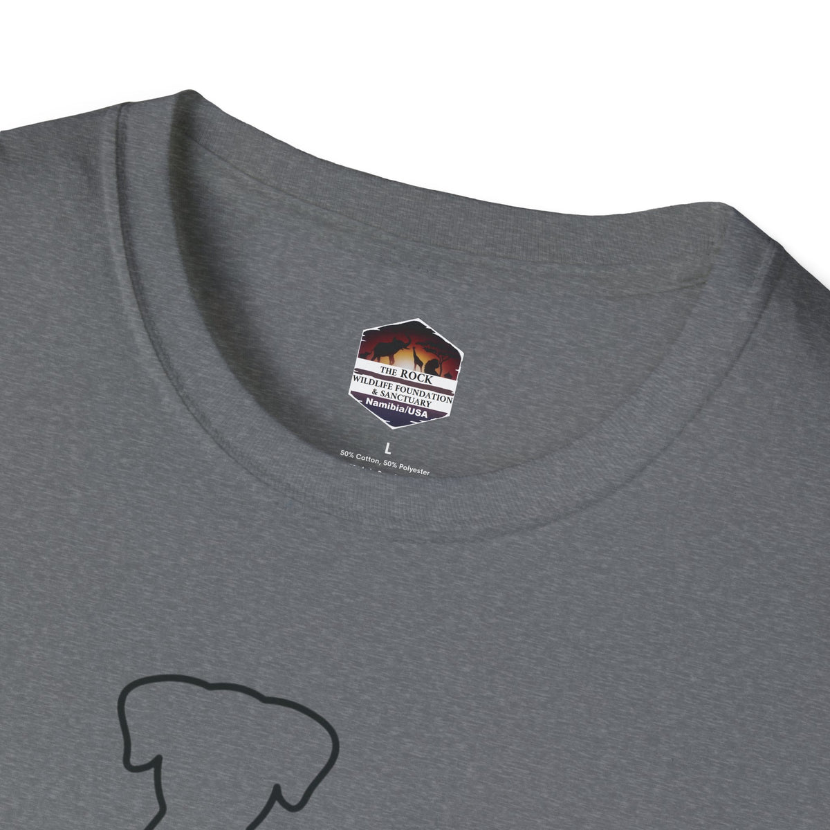 Dog and Cat Line Art T‑Shirt — Minimal Pet Silhouette Tee