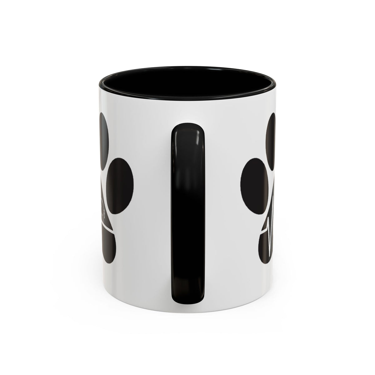 Elephant Paw Coffee Mug — Animal Rescue Heartbeat Accent Mug