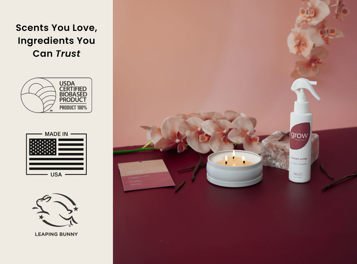 Midnight Orchid 3-Wick Candle