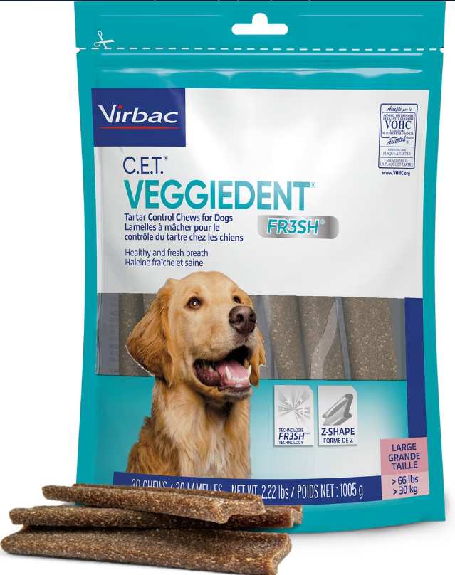 Virbac C.E.T. VeggieDent Chews