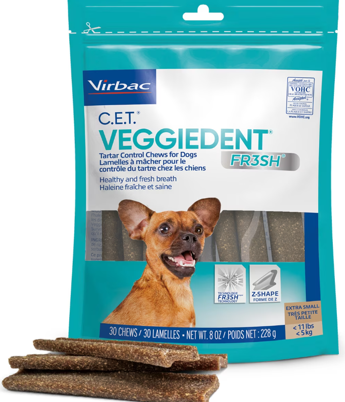 Virbac C.E.T. VeggieDent Chews