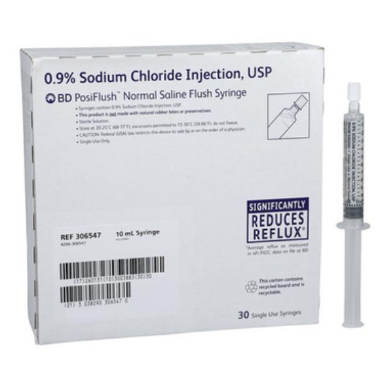 Sodium Chloride 0.9% Saline Flush Syringe