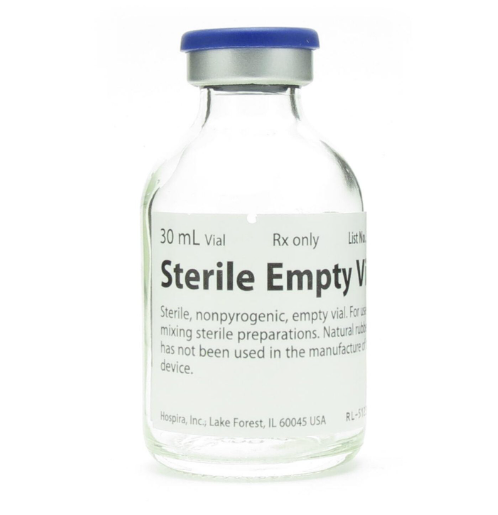 Sterile Empty Flip Top Vial