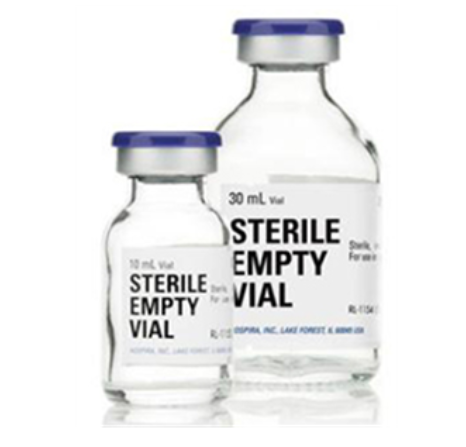 Sterile Empty Flip Top Vial