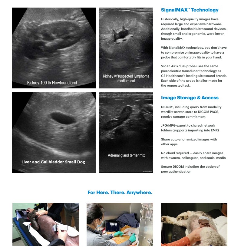 GE VScan Air CL Handheld Ultrasound