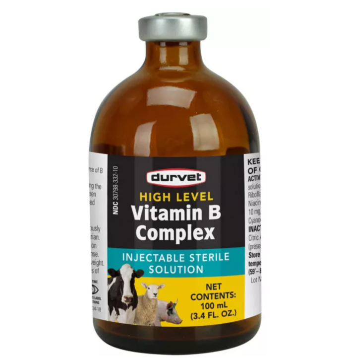 High Level Vitamin B Complex Injectable Sterile Solution
