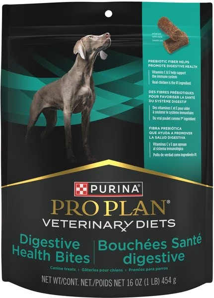 Purina Pro Plan Veterinary Diets Digestive Health Bites Dog Treats 